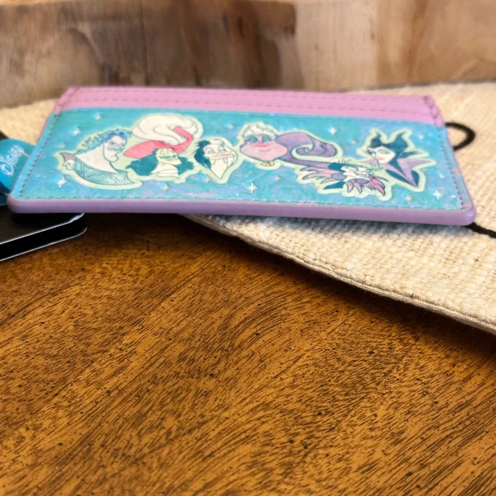 Loungefly Disney Limited Edition Convention Villains Constellation Cardholder